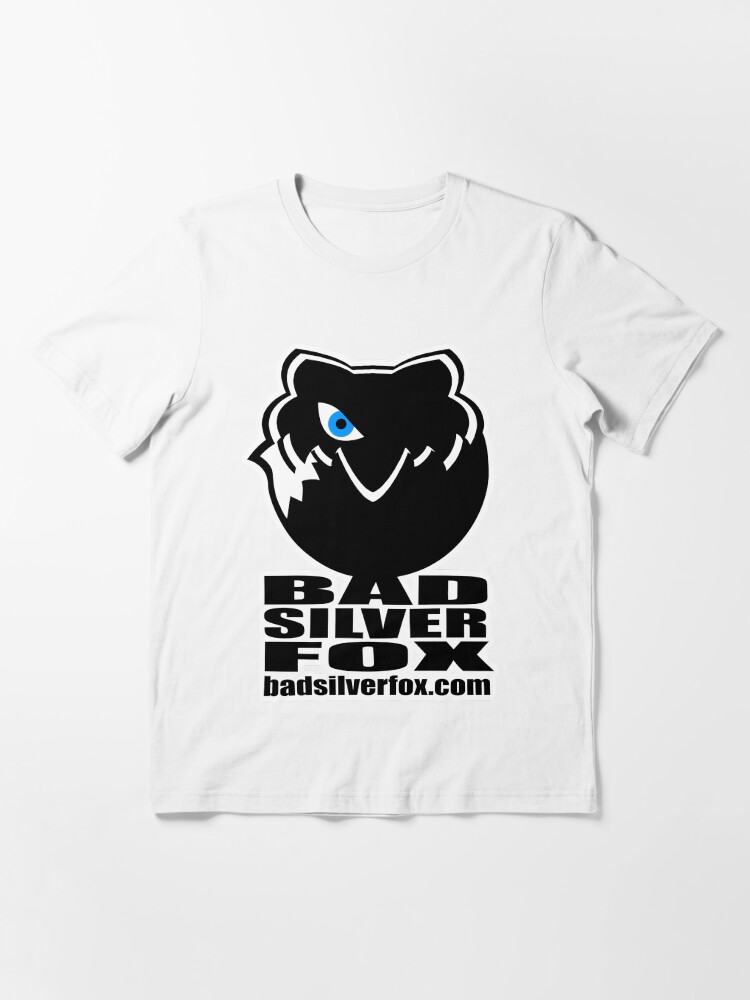 Thumbnail 3 of 7, Essential T-Shirt, Bad Silverfox, Logo designed and sold by BADSILVERFOX.
