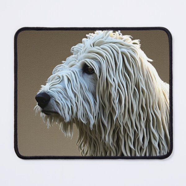 Artikelvorschau, Canine Portraits: Komondor entworfen und verkauft von DavesDogShop.