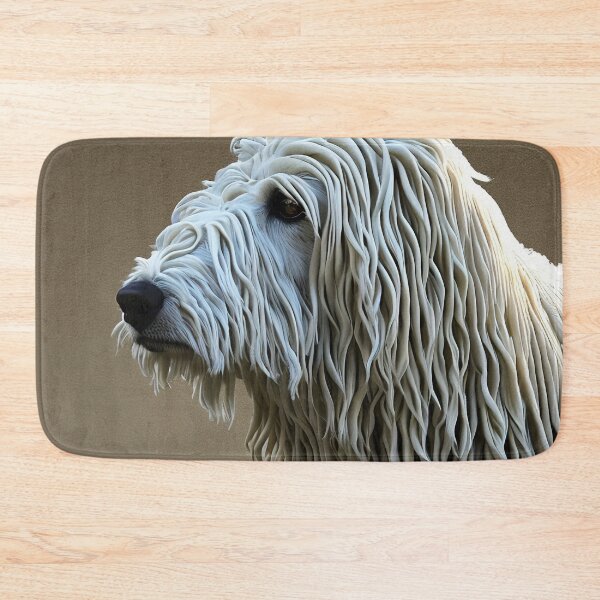 Artikelvorschau, Canine Portraits: Komondor entworfen und verkauft von DavesDogShop.