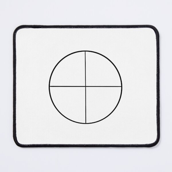 Item preview, Plain Black Crosshair designed and sold by CreationsByBear.