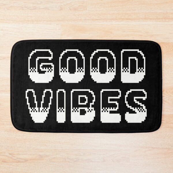 Item preview, Good Vibes Classic Video Game Graphic White designed and sold by arthouseflunky.