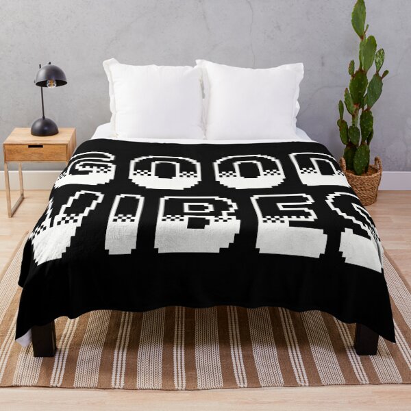 Item preview, Good Vibes Classic Video Game Graphic White designed and sold by arthouseflunky.