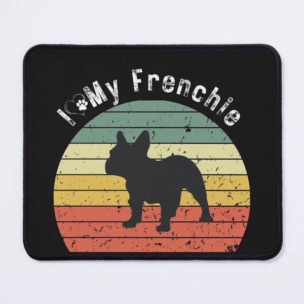 Item preview, Retro Sunset I love My Frenchie Bulldog designed and sold by Drnksuzys.