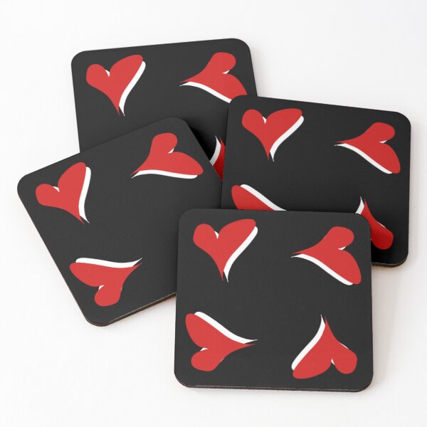 Item preview, red hearts designed and sold by Meo Design.
