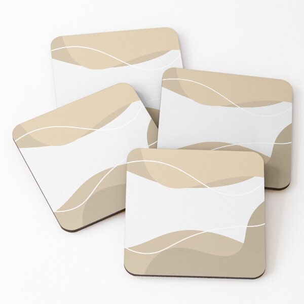 Item preview, Cute Brown Aesthetic Overlapping Items designed and sold by GoodJobLola.