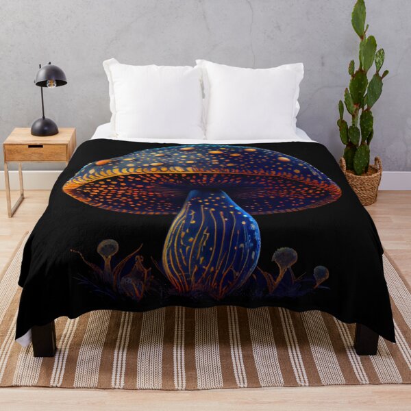 Item preview, Hippie Mystical Mushroom designed and sold by PipikaArt.