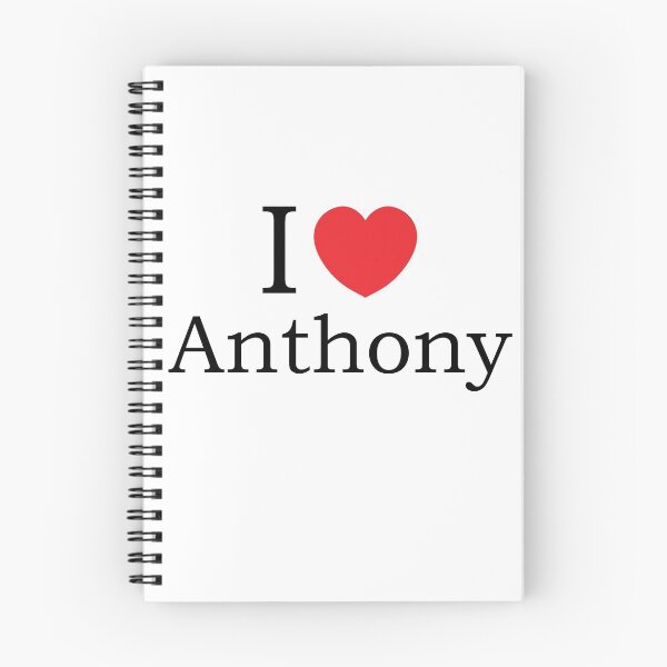 Item preview, I Love Anthony - With Simple Love Heart designed and sold by theredteacup.