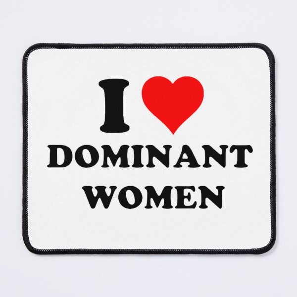 Item preview, I Love Dominant Women Funny Meme Tee , I Heart Dominant Women designed and sold by FirnandArt.