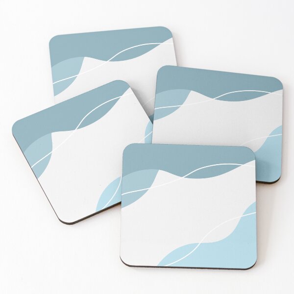 Item preview, Cute Blue Aesthetic Overlapping Items designed and sold by GoodJobLola.