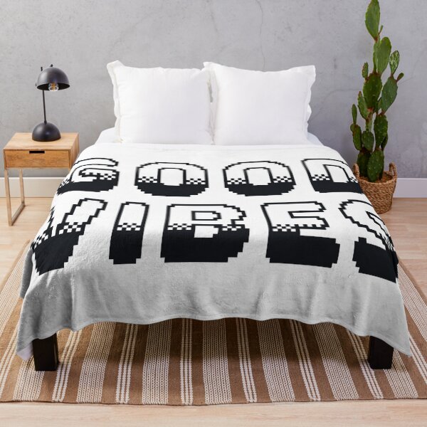 Item preview, Good Vibes Classic Video Game Graphic Black designed and sold by arthouseflunky.