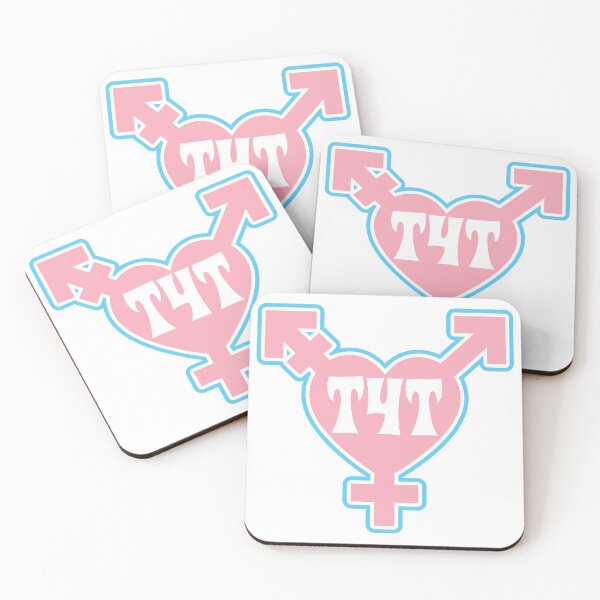 Item preview, T4T - Transgender symbol- Pink - Valentines Trans Pride designed and sold by LaLunaWinters.