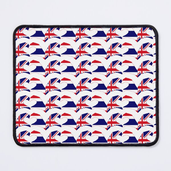 Item preview, We Heart UK & Thailand Patriot Flag Series designed and sold by Carbon-Fibre Media.