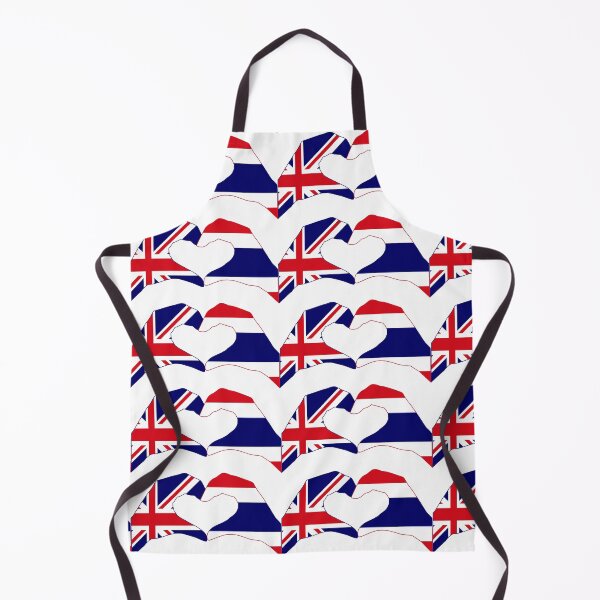 Item preview, We Heart UK & Thailand Patriot Flag Series designed and sold by Carbon-Fibre Media.