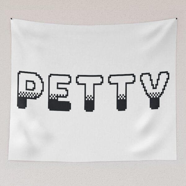 Item preview, Petty Classic Video Game Graphic Black designed and sold by arthouseflunky.