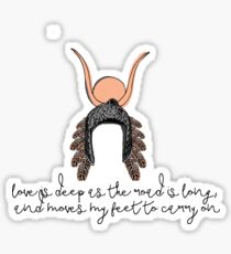 Lumineers Lyric Sticker