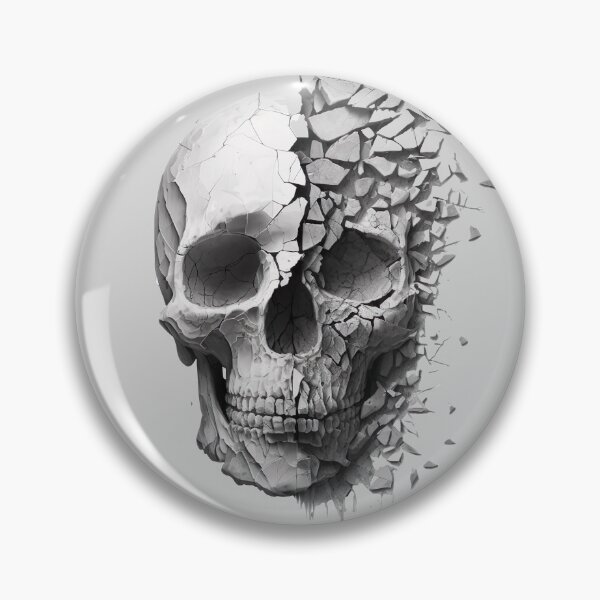 Item preview, Abstract Skull designed and sold by luisraultg.