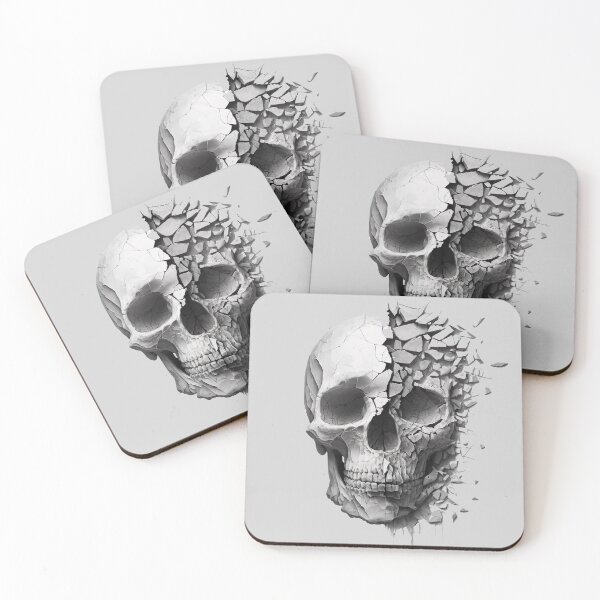 Item preview, Abstract Skull designed and sold by luisraultg.