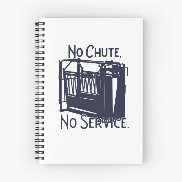 Item preview, No chute, no service designed and sold by TheTurquoiseVet.