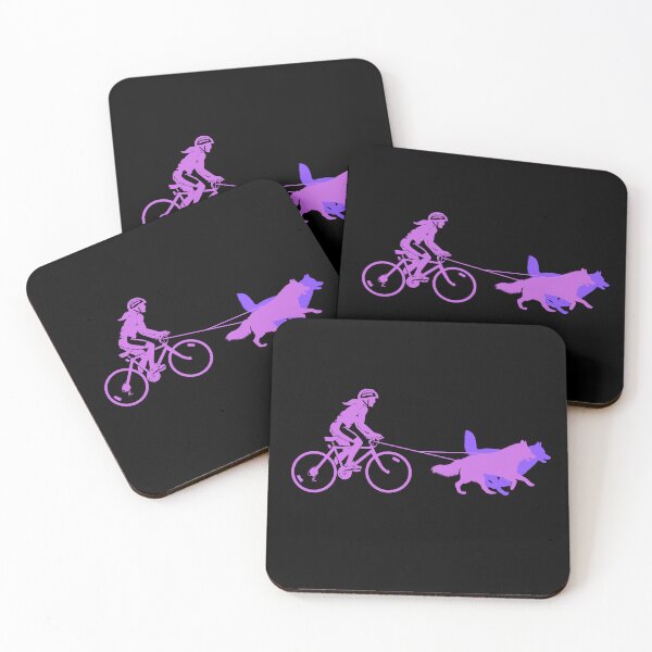 Item preview, Bikejor Husky Female Purple designed and sold by DoggoWisdoms.