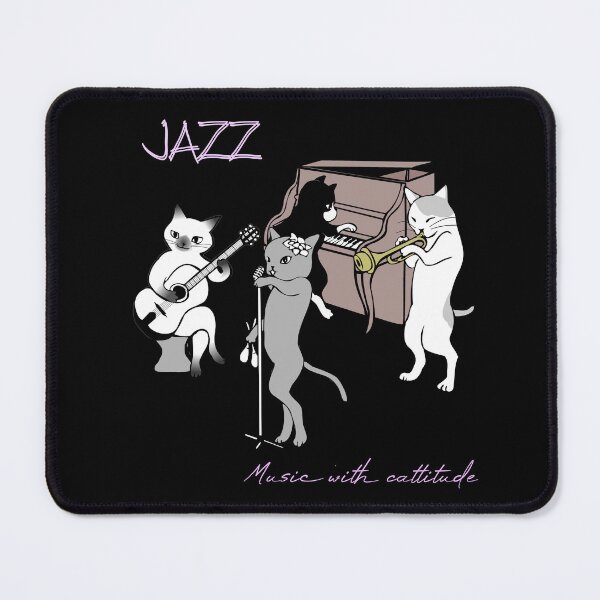 Item preview, JAZZ CATS - MUSIC WITH CATTITUDE designed and sold by Danicus666.