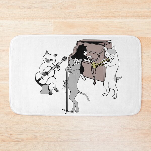 Item preview, JAZZ CATS - MUSIC WITH CATTITUDE designed and sold by Danicus666.