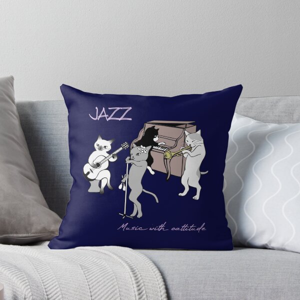 Item preview, JAZZ CATS - MUSIC WITH CATTITUDE designed and sold by Danicus666.