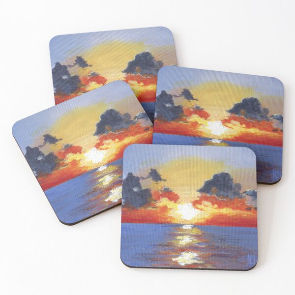 Item preview, Fiery Sunset designed and sold by lisanorrisart.