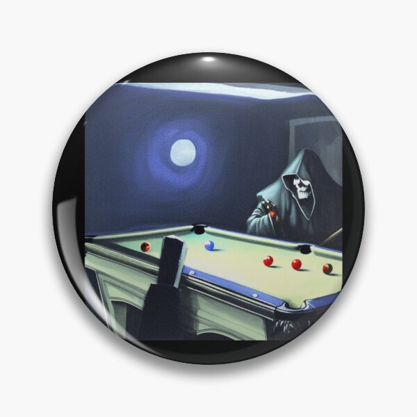 Item preview, Grim Reaper Playing Pool, Series 2 designed and sold by theprof2021.