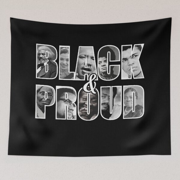 Item preview, Black And Proud Celebrating Black History and Pride Every Day of the Year designed and sold by MasterKlaw.