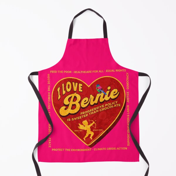 Item preview, PMD00409 Progressive Movement Designs I Love Bernie Progressive Policy progress goals for Bernie Sanders supporter progressives designed and sold by ProgressiveLeft.