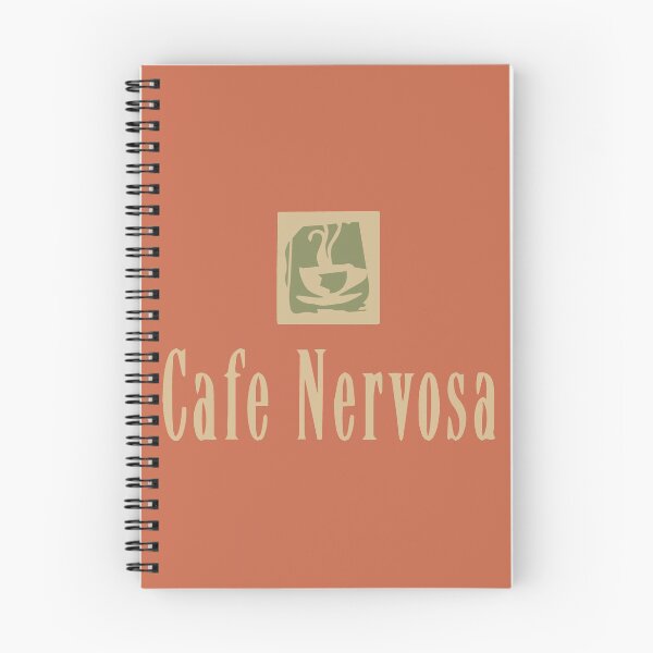 Artikelvorschau, Cafe Nervosa entworfen und verkauft von GeekyGirlDesign.