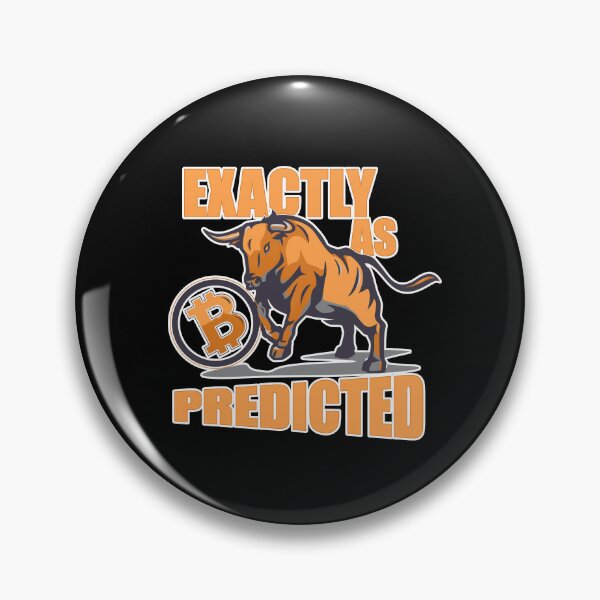 Item preview, Exactly As Preticted Crypto Blockchain Bitcoin designed and sold by StrongShirts.