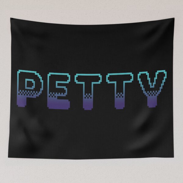 Item preview, Petty Classic Video Game Graphic Blue Gradient designed and sold by arthouseflunky.