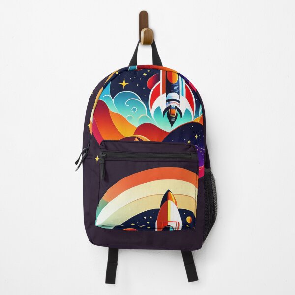 Item preview, spaceship vintage art designed and sold by Save Amazon Art.