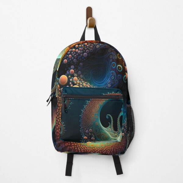 Item preview, Octopus 0009, An intriguing display of digital artistry, showcasing the fluid movement of an octopus-like form crafted from the Mandelbrot set designed and sold by randycolby.