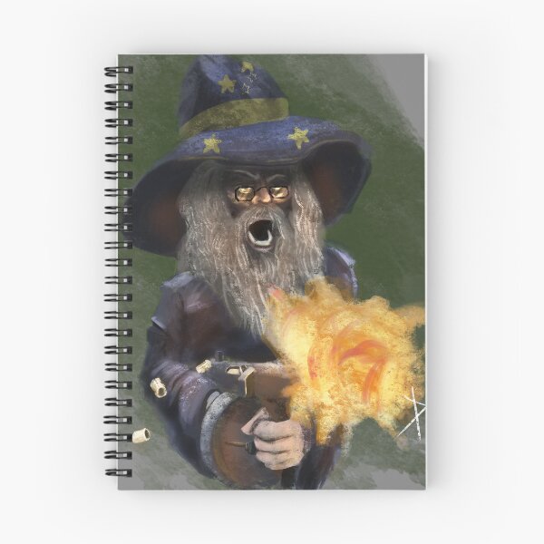 Item preview, Wizard With Submachine Gun designed and sold by ThornTheWitch.