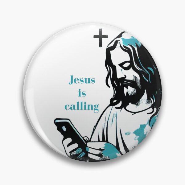 Item preview, You are on Speaker ( Jesus is Calling ) - Transparant Background designed and sold by The Swedenborgian.