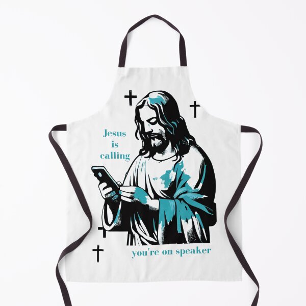 Item preview, You are on Speaker ( Jesus is Calling ) - Transparant Background designed and sold by The Swedenborgian.