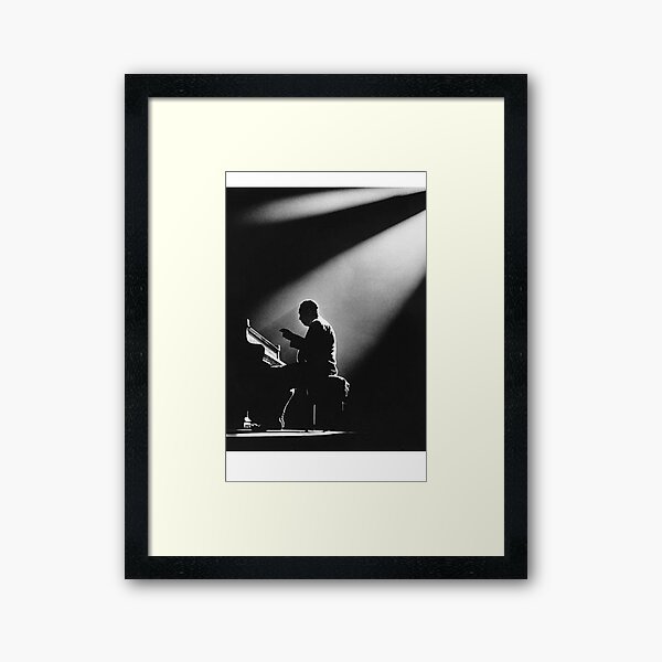 Ellington In The Spot Light Framed Art Print