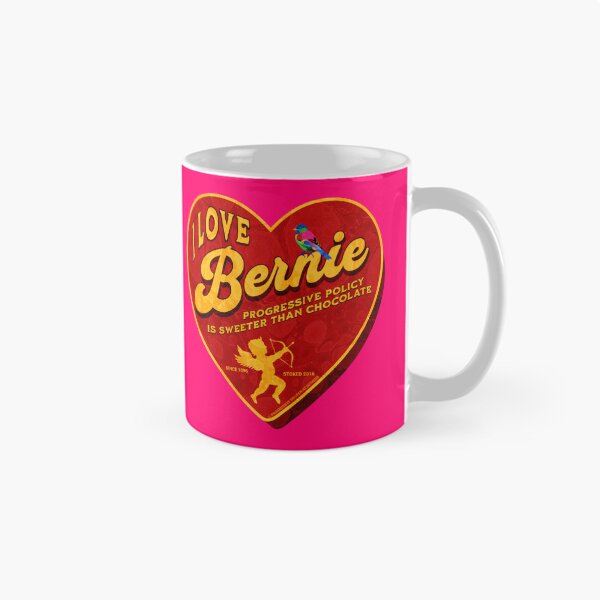 Item preview, PMD00410 Progressive Movement Designs I Love Bernie Progressive Policy is Sweeter than Chocolate for Bernie Sanders supporter progressives designed and sold by ProgressiveLeft.