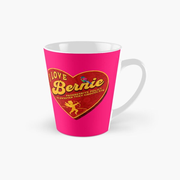 Item preview, PMD00410 Progressive Movement Designs I Love Bernie Progressive Policy is Sweeter than Chocolate for Bernie Sanders supporter progressives designed and sold by ProgressiveLeft.