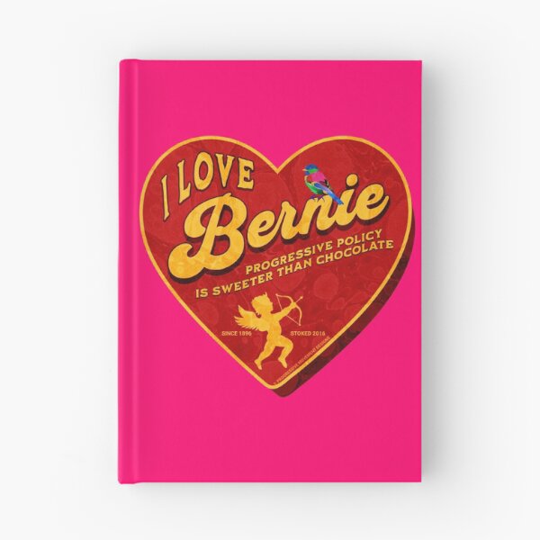 Item preview, PMD00410 Progressive Movement Designs I Love Bernie Progressive Policy is Sweeter than Chocolate for Bernie Sanders supporter progressives designed and sold by ProgressiveLeft.
