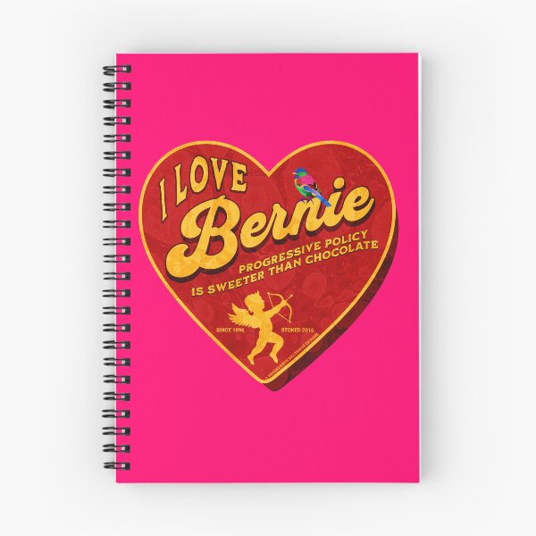Item preview, PMD00410 Progressive Movement Designs I Love Bernie Progressive Policy is Sweeter than Chocolate for Bernie Sanders supporter progressives designed and sold by ProgressiveLeft.