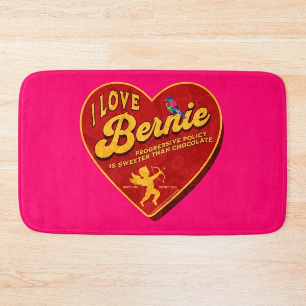 Item preview, PMD00410 Progressive Movement Designs I Love Bernie Progressive Policy is Sweeter than Chocolate for Bernie Sanders supporter progressives designed and sold by ProgressiveLeft.