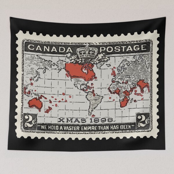 Item preview, Canada Stamp Christmas 1898 designed and sold by Lakeric Cityscapes.