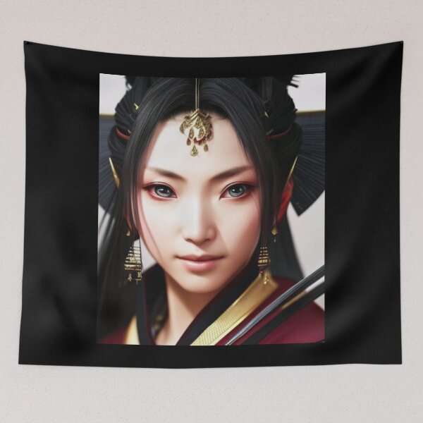 Item preview, Anime Girl - Realistic Portrait designed and sold by MtWoodsonSales.