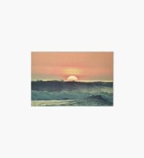 Ocean sunset Art Board