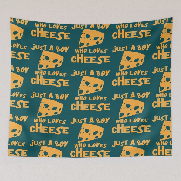 Item preview, cheese t shirtboy who loves cheese emmental designed and sold by KallenWatters.