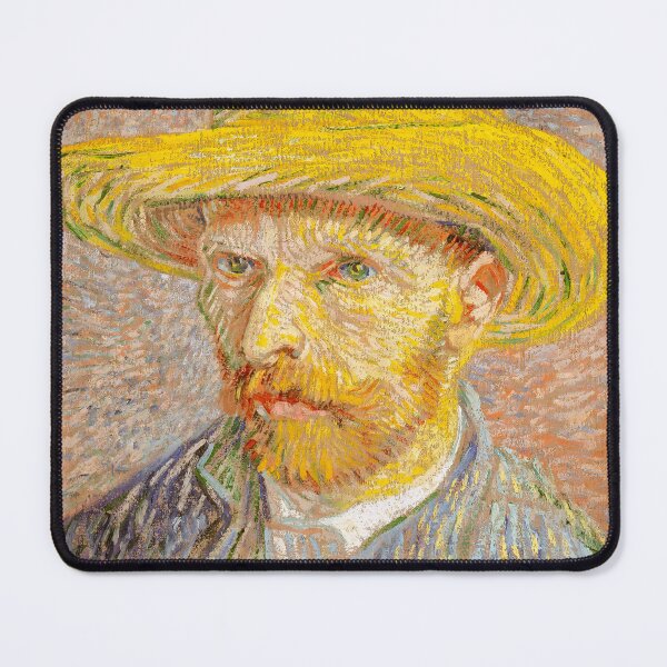 Item preview, Self-Portrait with a Straw Hat Vincent van Gogh 1887 designed and sold by Illyrium.