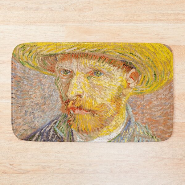 Item preview, Self-Portrait with a Straw Hat Vincent van Gogh 1887 designed and sold by Illyrium.